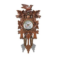 Sveglia vintage legno orologio - sveglia,