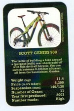 1 x scheda di una bici - Scott