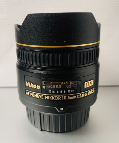 Nikon f2 8 fisheye - dx, 10.5