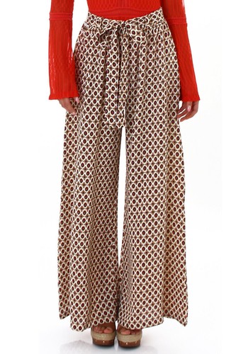 Pantalon palazzo ethnique pour