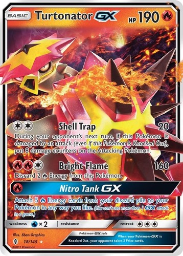 Turtonator 145 - turtonator, gx