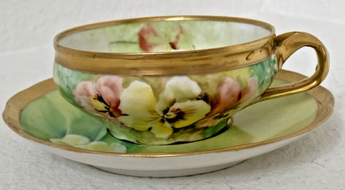 Piattino tazza porcellana