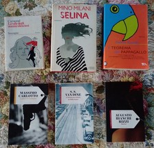 6 libri GIALLI IN OFFERTA - Denis Guedj IL TEOREMA DEL PAPPAGALLO  Milani SELINA