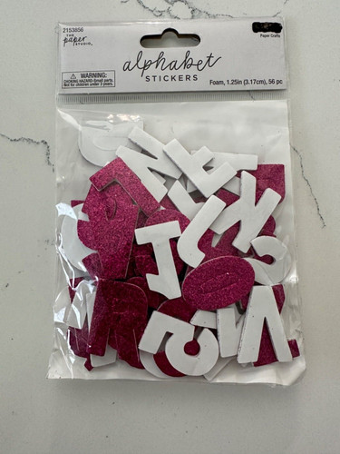 Adesivi alfabeto the paper - the,
