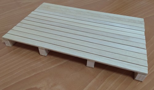 Vassoio pallet legno porta - vassoio,
