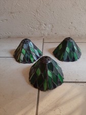 3 Vetri  Per Lampade Modello Tiffany
