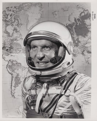 Ritratto pilota mercury - mercury, atlas