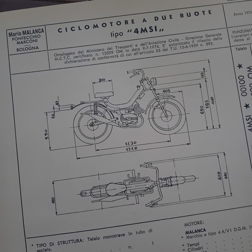 Malanca 4msi 1974 tubone - 1974,