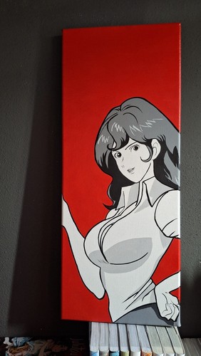 Margot fujiko quadro dipinto - fujiko,