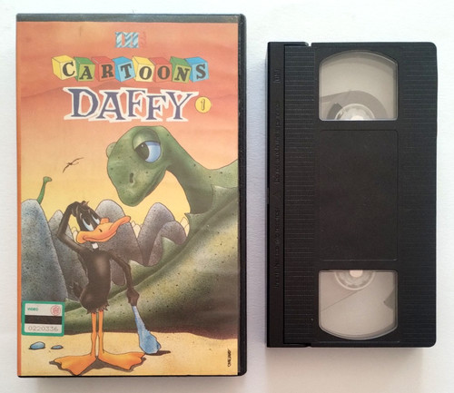 Vhs cartoons daffy film - vhs,