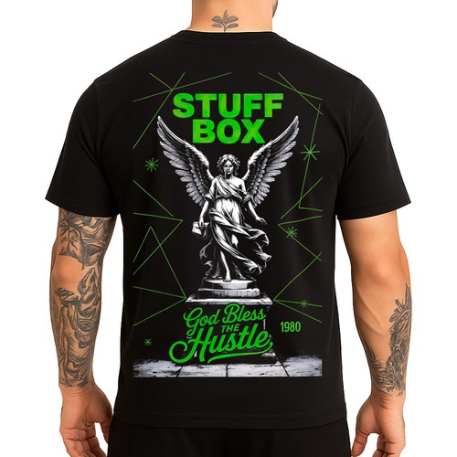 Stuff box hustle - angel, maglia
