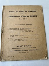 Livret pièces détachées