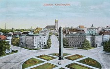 AK München Karolinenplatz