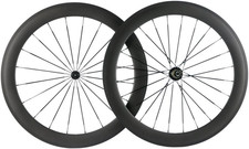 700C 60Mm 3K Carbon Clincher Set Ruote Ciclismo Corsa Ruote 20/24H