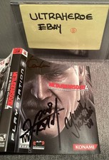 Metal Gear Solid 4 SIGNED