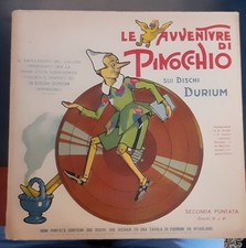 LE AVVENTURE DI PINOCCHIO - DURIUM - 1933 - DISEGNI DI ATTILIO MUSSINO