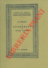 PARENTI Marino -  Libri e