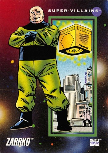 Zarrko 1992 marvel universe - /,