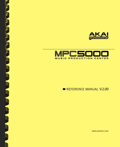 Akai mpc 5000 - akai, di