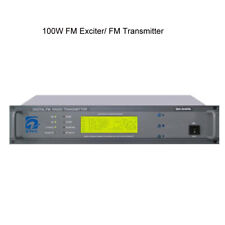 Trasmettitore Radio FM 0-100W Supporto Eccitatore FM per Amplificatore 10KW