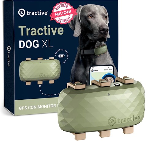 Tractive dog gps - (verde),