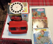 View Master Gaf visore 3D mod. J+ 3 serie cpl italiane + disco dimostrativo