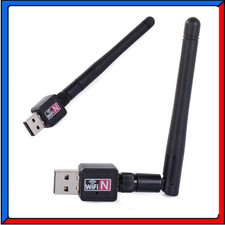 Chiavetta WiFi USB 600Mbps con Antenna Alta Potenza per PC Laptop Windows Linux