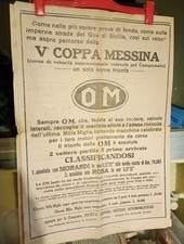 V° COPPA MESSINA 1929 