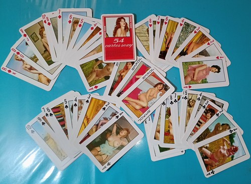 Mazzo carte sexy vintage - mazzo,