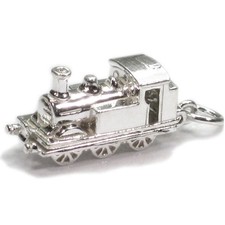 Ciondolo in argento sterling apertura treno motore .925 x 1 treni charms!