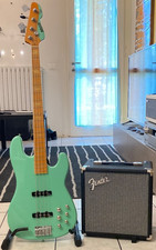 BUNDLE  BASSO MARKBASS MB GV 4 GLOXY GREEN+ AMPLI BASS FENDER RUMBLE 15