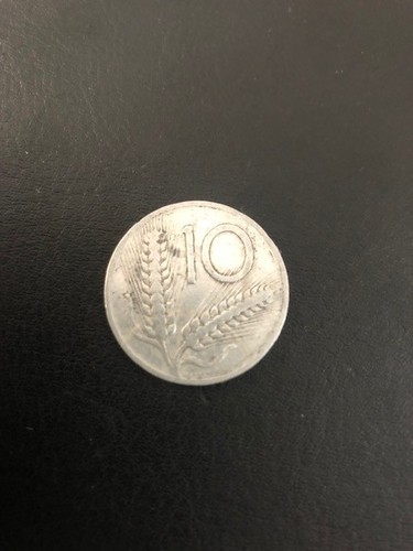 Moneta italia lire del - moneta, 10