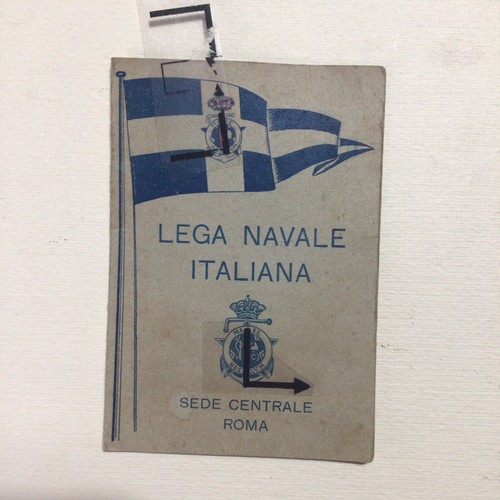 Tessera lega navale - lega, navale,