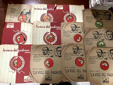 lotto dischi 78 giri la voce