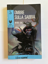 Librogame ombre sulla sabbia n 5 lupo solitario terza ristampa 1989