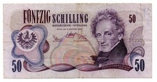 AUSTRIA - BANCONOTA DA 50