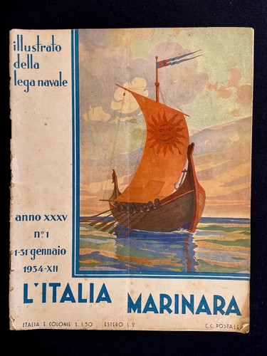Italia marinara illustrato - marinara,