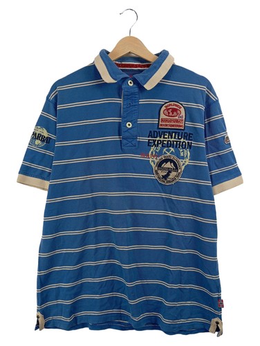 Nangaparbat polo uomo blu - nangaparbat,