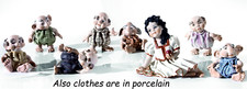 Capodimonte Porcelain Statues