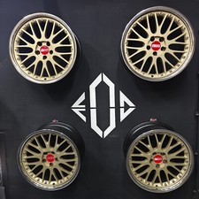 19" x 9j 33et 5x112 BBS RS861/ AUDI SPEEDLINE CUSTOM FLAT FACE *PUÒ SPEDIRE IN USA*