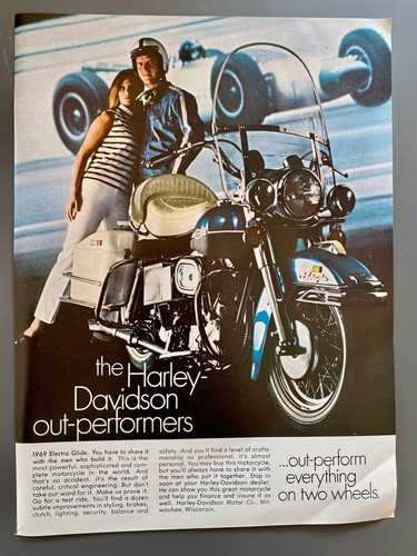 Harley davidson electra - ´69,