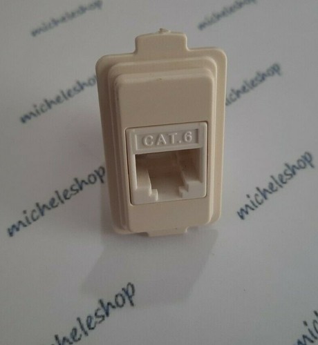 Presa rete dati rj45 cat6 - presa,