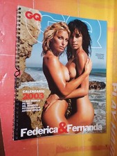 Calendario Modelle Federica Fontana Fernanda  Lessa 2003  GQ 