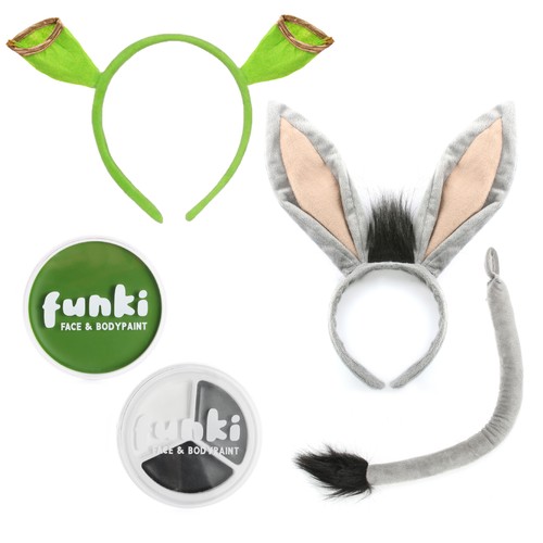 Set costume adulti orecchie - adulti, di