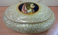 Scatola ovale ceramica A.M.A