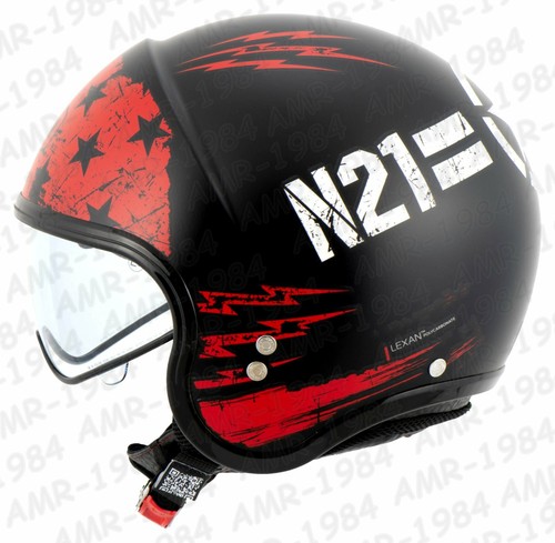 Casco jet nolan n21 jetfire - n21,