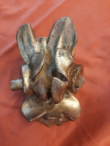 Fregio legno dorato foglia oro - foglia,