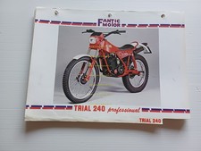 Fantic Trial 240 Professional 1981-2 catalogo ricambi originale