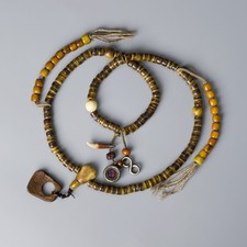 Kapala Mala in osso tantrico