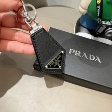 Prada Triangolo Logo Saffiano